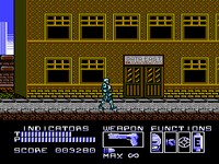 une photo d'Ã©cran de Robocop sur Nintendo Nes